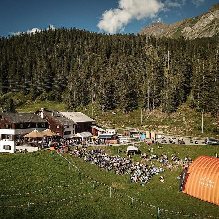 ホテル Berggasthaus Crest'Ota レンツァーハイデ エクステリア 写真